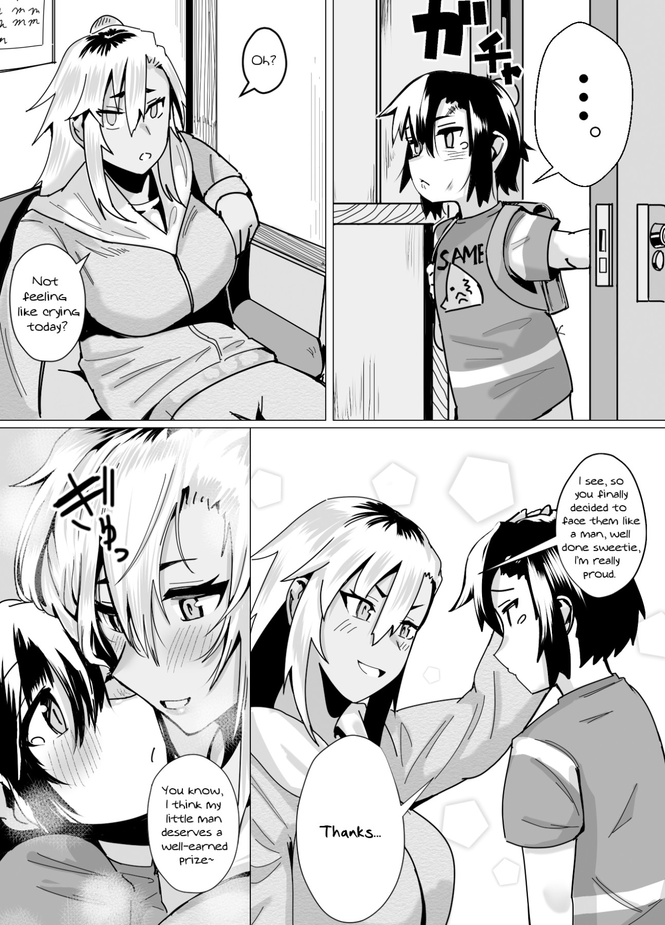 Hentai Manga Comic-The Amazing Gyaru Mom and Her Erotic Parenting Success!-Read-15